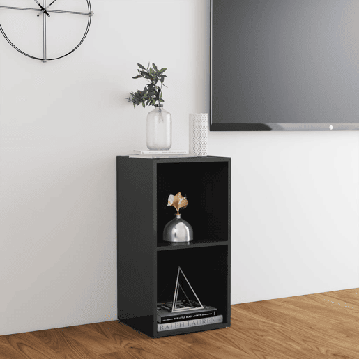 Móvel de TV - Modulo de TV - Armário de TV 72x35x36,5 cm derivados madeira cinzento brilhante