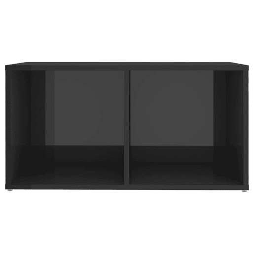 Móvel de TV - Modulo de TV - Armário de TV 72x35x36,5 cm derivados madeira cinzento brilhante