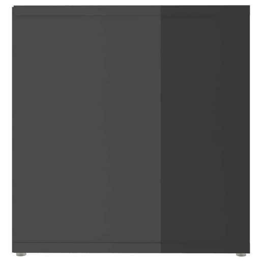 Móvel de TV - Modulo de TV - Armário de TV 72x35x36,5 cm derivados madeira cinzento brilhante
