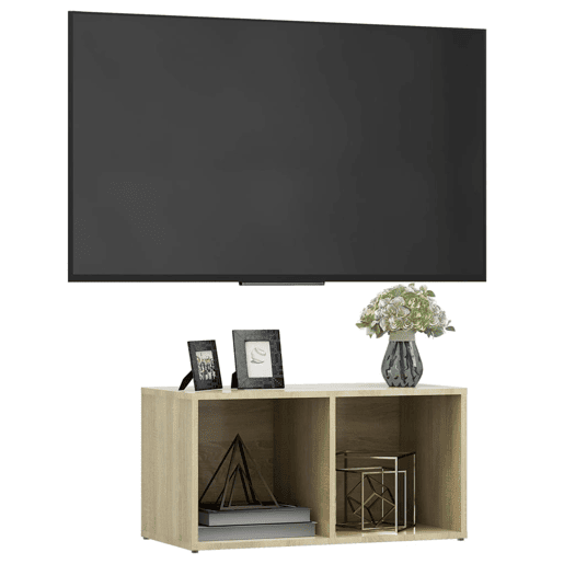 Móvel de TV - Modulo de TV - Armário de TV 72x35x36,5 cm derivados de madeira carvalho sonoma