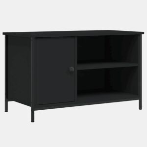 Móvel de TV - Modulo de TV - Armário de TV 80x40x50 cm derivados de madeira preto