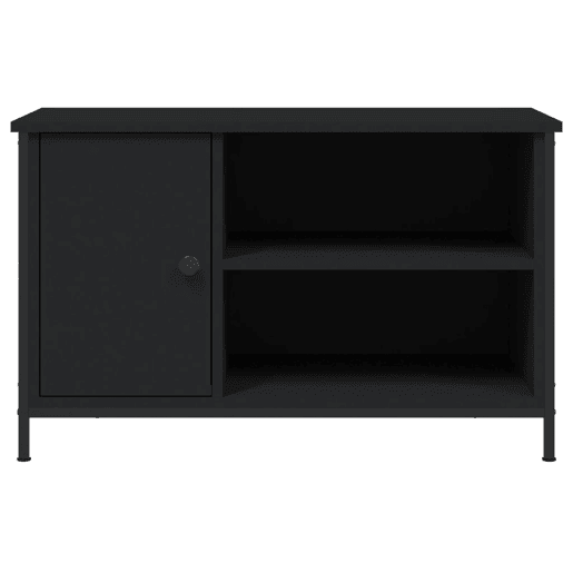 Móvel de TV - Modulo de TV - Armário de TV 80x40x50 cm derivados de madeira preto