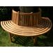 Banco de jardín - Male - Madera 203x44 Banco de jardín - Male - Madera 203x44 Marrón