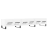 Móvel de TV - Modulo de TV - Armário de TV 150x36x30 cm derivados de madeira branco