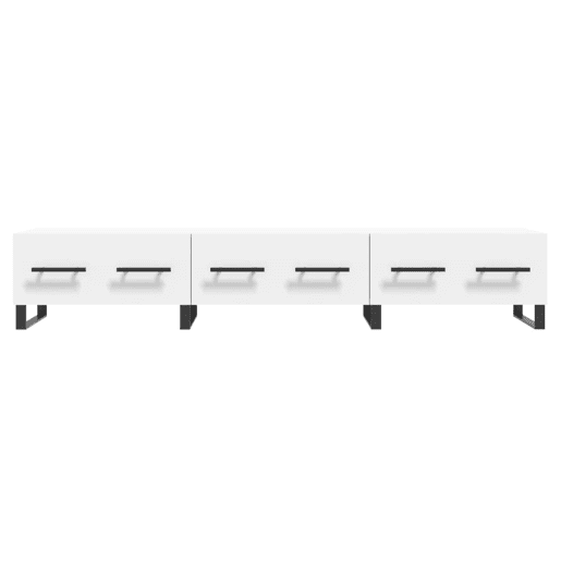 Móvel de TV - Modulo de TV - Armário de TV 150x36x30 cm derivados de madeira branco