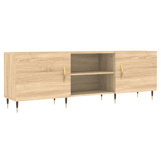 Móvel de TV - Modulo de TV - Armário de TV 150x30x50 cm derivados de madeira carvalho sonoma