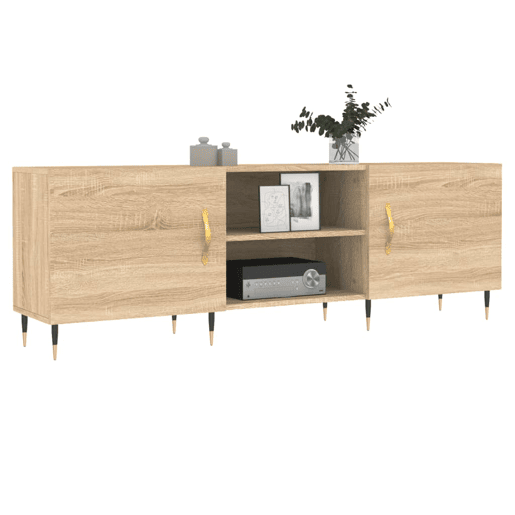 Móvel de TV - Modulo de TV - Armário de TV 150x30x50 cm derivados de madeira carvalho sonoma