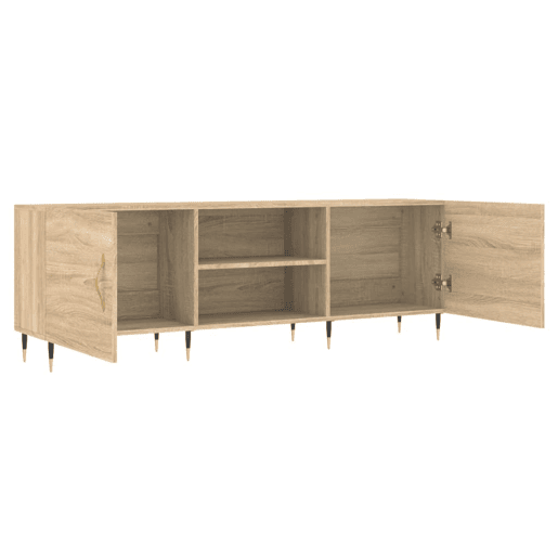 Móvel de TV - Modulo de TV - Armário de TV 150x30x50 cm derivados de madeira carvalho sonoma