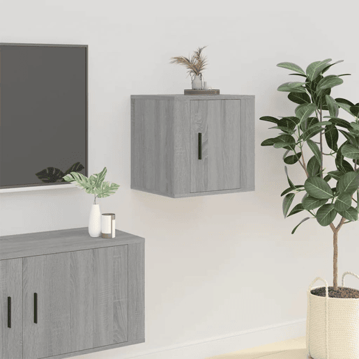 Móvel de TV - Modulo de TV - Armário de TV de parede 40x34,5x40 cm cinzento sonoma
