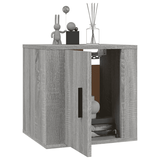 Móvel de TV - Modulo de TV - Armário de TV de parede 40x34,5x40 cm cinzento sonoma