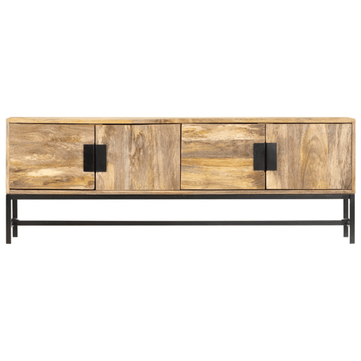 Móvel de TV - Modulo de TV - Armário de TV 140x30x50 cm madeira de mangueira maciça Móvel de TV - Modulo de TV - Armário de TV 140x30x50 cm madeira de mangueira maciça