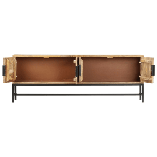 Móvel de TV - Modulo de TV - Armário de TV 140x30x50 cm madeira de mangueira maciça Móvel de TV - Modulo de TV - Armário de TV 140x30x50 cm madeira de mangueira maciça