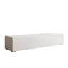 Móvel TV Sala de estar e jantar Branco 160x40x32 1 porta Nora H2 Muebles Bonitos
