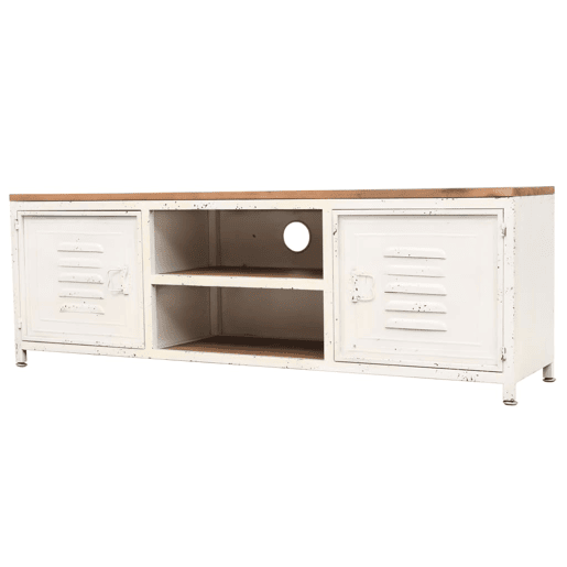 Móvel de TV - Modulo de TV - Armário de TV 120x30x40 cm branco