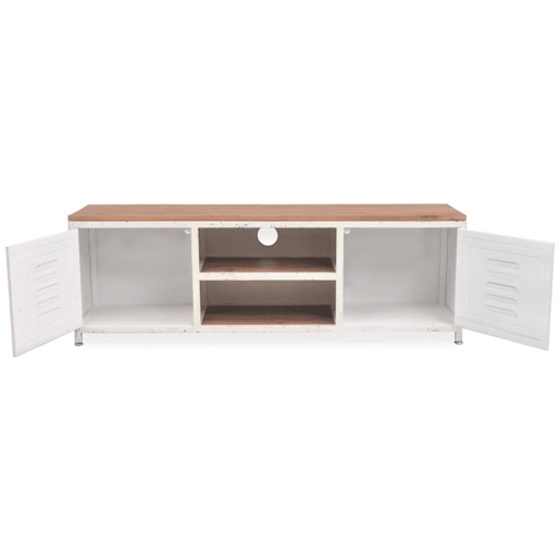 Móvel de TV - Modulo de TV - Armário de TV 120x30x40 cm branco
