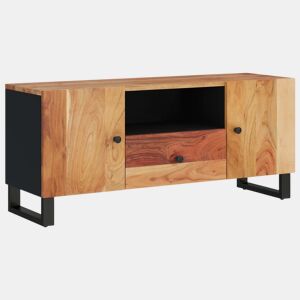 Móvel de TV - Modulo de TV - Armário de TV 105x33,5x46 cm acácia maciçaderivados madeira