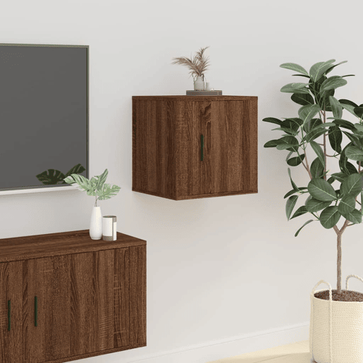 Móvel de TV - Modulo de TV - Armário de TV de parede 40x34,5x40 cm carvalho castanho