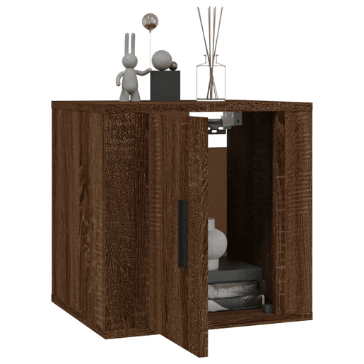 Móvel de TV - Modulo de TV - Armário de TV de parede 40x34,5x40 cm carvalho castanho