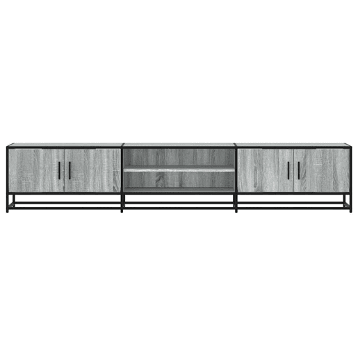 Móvel de TV - Modulo de TV - Armário de TV 210x35x41 cm derivados de madeira cinzento sonoma