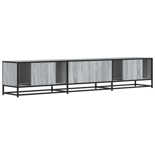 Móvel de TV - Modulo de TV - Armário de TV 210x35x41 cm derivados de madeira cinzento sonoma