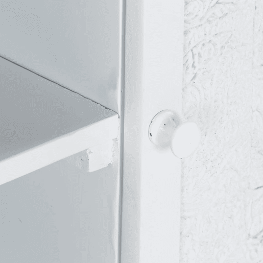 Móvel de TV - Modulo de TV - Armário de TV 115x30x46 cm madeira de mangueira maciça branco