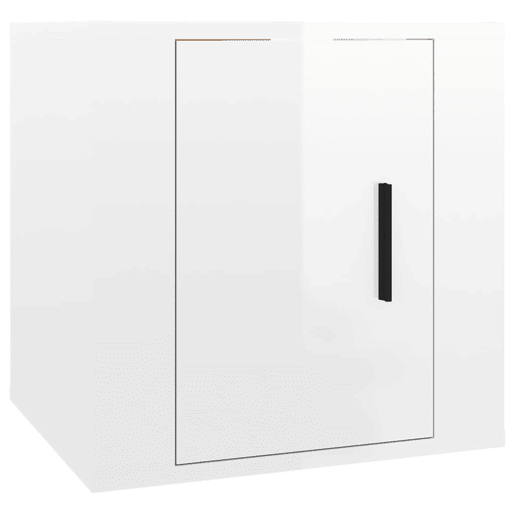 Móvel de TV - Modulo de TV - Armário de TV de parede 40x34,5x40 cm branco brilhante