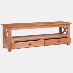 Móvel de TV - Modulo de TV - Armário de TV 115x30x40 cm madeira de mogno maciça