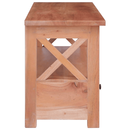 Móvel de TV - Modulo de TV - Armário de TV 115x30x40 cm madeira de mogno maciça