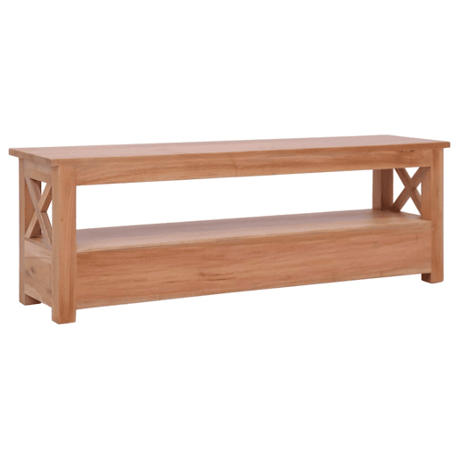 Móvel de TV - Modulo de TV - Armário de TV 115x30x40 cm madeira de mogno maciça