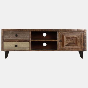 Móvel de TV - Modulo de TV - Armário de TV 118x30x40 cm madeira de mangueira maciça