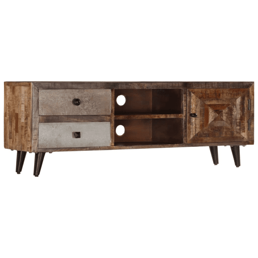 Móvel de TV - Modulo de TV - Armário de TV 118x30x40 cm madeira de mangueira maciça