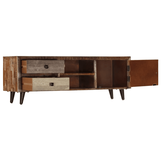 Móvel de TV - Modulo de TV - Armário de TV 118x30x40 cm madeira de mangueira maciça