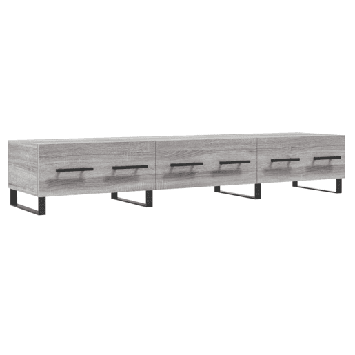 Móvel de TV - Modulo de TV - Armário de TV 150x36x30 cm derivados de madeira cinzento sonoma