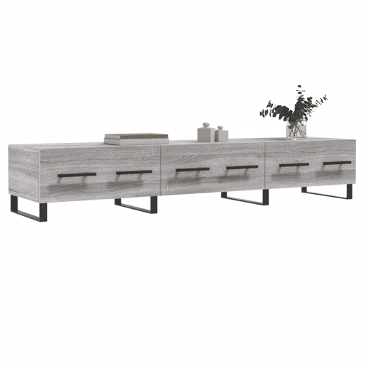Móvel de TV - Modulo de TV - Armário de TV 150x36x30 cm derivados de madeira cinzento sonoma