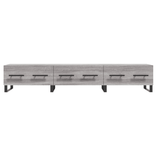 Móvel de TV - Modulo de TV - Armário de TV 150x36x30 cm derivados de madeira cinzento sonoma