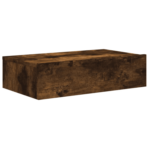 Móvel de TV - Modulo de TV - Armário de TV com luzes LED 60x35x15,5 cm carvalho fumado