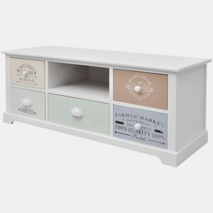 Móvel de TV - Modulo de TV - Armário de TV estilo francês madeira