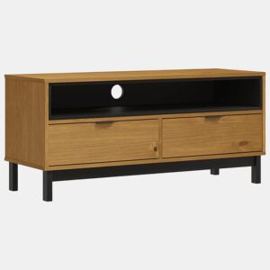 Móvel de TV - Modulo de TV - Armário de TV FLAM 110x40x50 cm madeira de pinho maciça