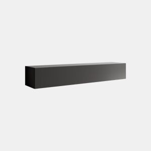 Móvel TV Suspenso Sala de estar e jantar Cinzento 180x40x30 1 porta Berit Muebles Bonitos