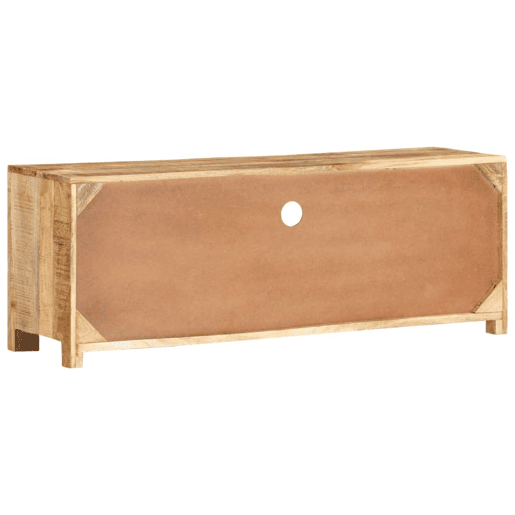 Móvel de TV - Modulo de TV - Armário de TV 110x30x40 cm madeira de mangueira áspera
