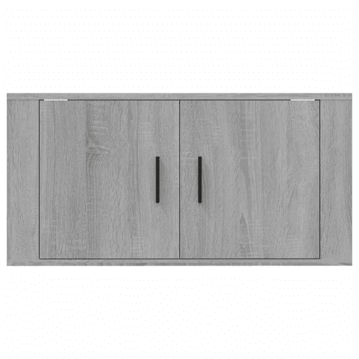 Móvel de TV - Modulo de TV - Armário de TV de parede 80x34,5x40 cm cinzento sonoma