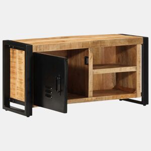 Móvel de TV - Modulo de TV - Armário de TV 80x30x40 cm madeira mangueira áspera maciça