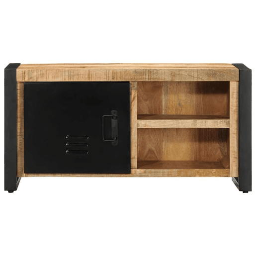 Móvel de TV - Modulo de TV - Armário de TV 80x30x40 cm madeira mangueira áspera maciça