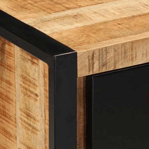 Móvel de TV - Modulo de TV - Armário de TV 80x30x40 cm madeira mangueira áspera maciça