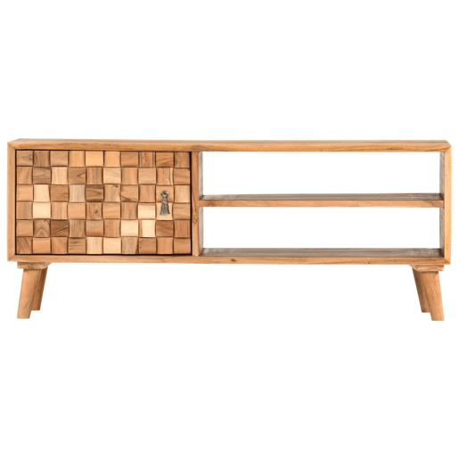 Móvel de TV - Modulo de TV - Armário de TV 100x35x40 cm madeira de acácia maciça