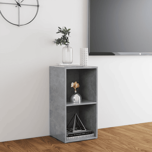 Móvel de TV - Modulo de TV - Armário de TV 72x35x36,5 cm derivados de madeira cinzento cimento