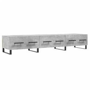 Móvel de TV - Modulo de TV - Armário de TV 150x36x30 cm derivados de madeira cinzento cimento