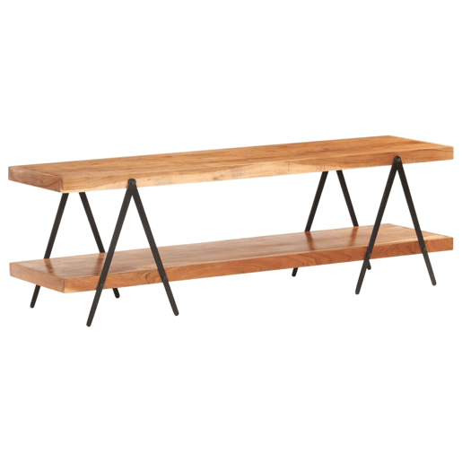 Móvel de TV - Modulo de TV - Armário de TV 160x40x50 cm madeira de acácia maciça