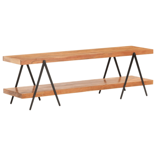 Móvel de TV - Modulo de TV - Armário de TV 160x40x50 cm madeira de acácia maciça