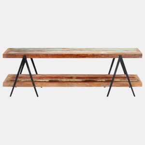 Móvel de TV - Modulo de TV - Armário de TV 160x40x50 cm madeira recuperada maciça